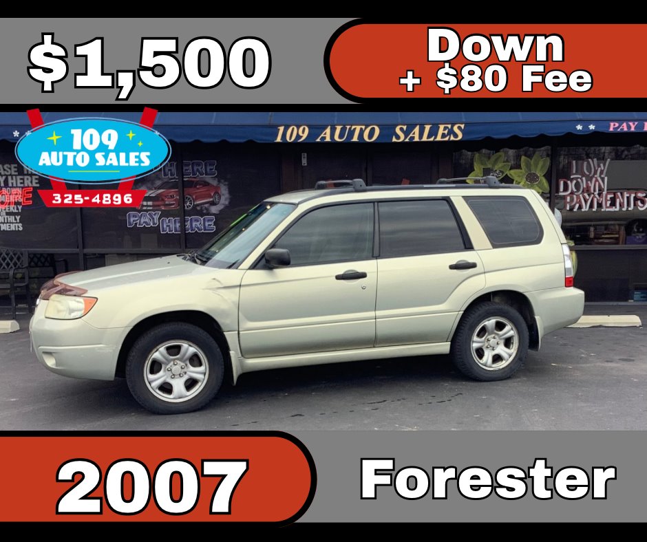 2007 Subaru Forester 2.5 X